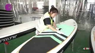 Paddleboard Production Soars with Growing Popularity