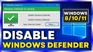 How to Turn off Windows Defender in Windows 10 - Full Guide(2024)