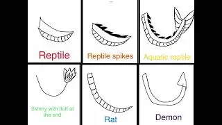 Different Tail ideas🐾🌸🪶(Free to use🥰)
