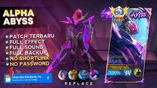 Script Skin Alpha Abyss - General Void No Password | Full Effect Voice | Patch Terbaru