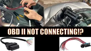 OBD II Not Connecting / Working Repair Or Replace Mazda RX8