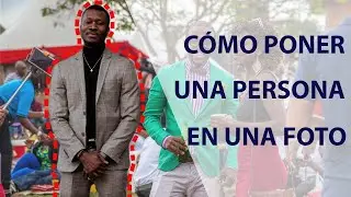 Cómo poner una persona en una foto - ¡en 3 minutos sin Photoshop!