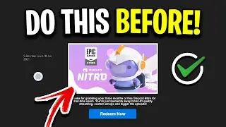 Watch This Before Redeeming Discord Nitro For 3 FREE Months! (Email Link & Cancallation Info)