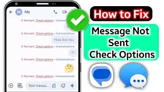 Trouble Sending Check Option Problem | Fix Messages Trouble Sending Problem Error