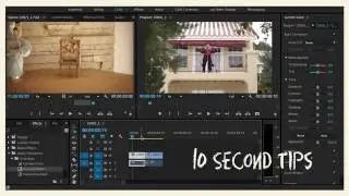 10 Second Tips: Maximize/Zoom In or Out Timeline Premiere Pro CC