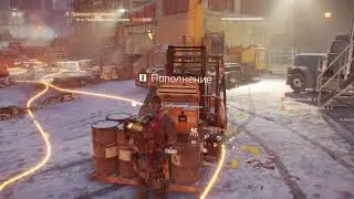 The Division. Производство напалма. Легендарная сложность. Соло. Без падений.