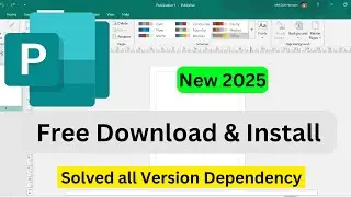 How to Download and Install Microsoft Publisher Latest Version 2025 | MS Office Publisher