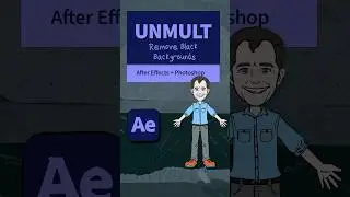 Unmult Effect To Remove Black Backgrounds in After Effects