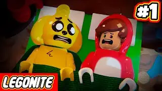 ¡NUESTRA PRIMERA NOCHE en LEGO FORTNITE! 🛌😱 LEGONITE #1 (NUEVA SERIE SURVIVAL)