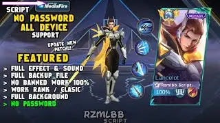 Script Skin Lancelot Bren Esport No Password | Full Effect & Voice | Update Patch Terbaru 2024