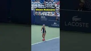 Emma Raducanu in free flow at the Citi Open. #tennis #serve #forehand #flow