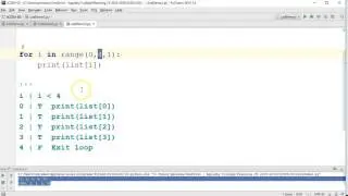 The Basics: Python 3 - Lists (Traversing Elements for each loops)
