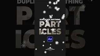 Duplicate Anything into Millions of Particles in After Effects