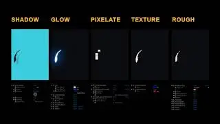 Liquid Elements 2 Drops 11-20 | After Effects Template | Elements