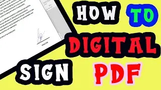 How To Digital Sign PDF With Word | Dtecbroz