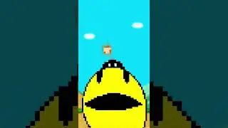 Mario and Sonic vs Pac-Man and Kirby playing the Bomb Challenge #shorts