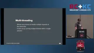 RailsConf 2016 - Introduction to Concurrency in Ruby by Thijs Cadier