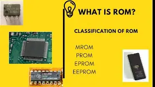 What is ROM(Read-only Memory)? Classification of ROM|ROM and types of ROM| MROM, PROM, EPROM, EEPROM