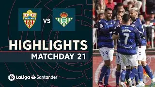 Resumen de UD Almería vs Real Betis (2-3)