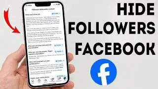 How To Hide Followers on Facebook - Full Guide