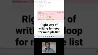 How to write for loop for multiple lists python 