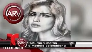 Asesinan salvajemente en México a una modelo colombiana | Al Rojo Vivo | Telemundo