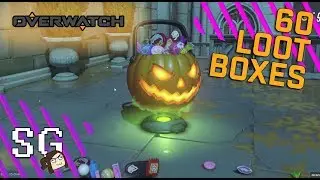 Opening 50+10 Halloween Terror 2018 Loot Boxes! | Overwatch