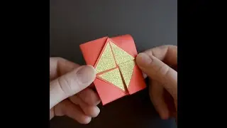 Подарочный конверт за минуту ✨ Простой конвертик из бумаги #shorts Easy Origami Envelope