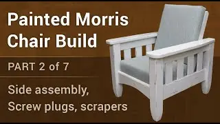 Woodworking - Painted Chair Build (Part 2 of 7)