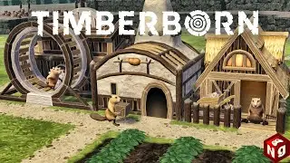 Timberborn - Боброво-механический градострой!