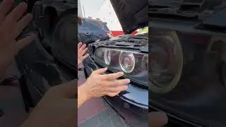 BMW e39 улучшить свет в 3 раза, замена ламп на OLLO +260% по яркости.Полировка фар, бронепленка.
