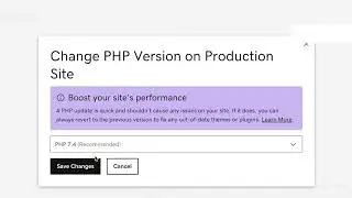 PHP Version Upgrade GoDaddy Unsupported Version