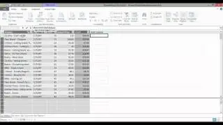 Using the DAX Function RELATEDTABLE in the PowerPivot Add-in