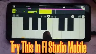Try this in fl studio Mobile.. turn your screen into midi keyboard.. fl Studio Mobile is the best