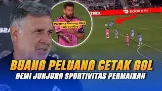 Tata Martino Auto Respect !! Aksi Leo Messi Hentikan Serangan Intermiami Saat Pemain Atlanta Cedera