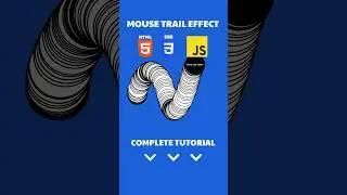 Mouse Trail Effect JavaScript | HTML CSS JavaScript 