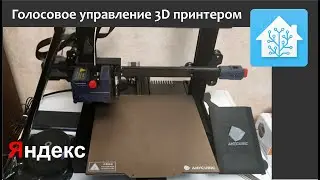 Home Assistant. Управление 3D принтером Anycubic Kobra через Алису