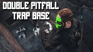 I made a DOUBLE PITFALL TRAP BASE that traps everyone