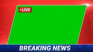 breaking news green screen effects full HD