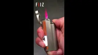 LED Pink Flame Torch Lighter 