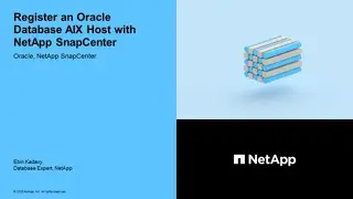 Register an Oracle Database AIX Host with NetApp SnapCenter