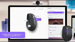 How to use Spotlight Effects for mice with Logi Options+ App to elevate your presentations