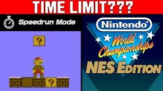 Is there a Time limit for Super Mario Bros Speedrun? (Nintendo World Championships NES Edition)