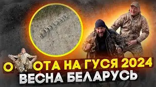 Охота на гуся. Десять лежачих скрадков на весеннем разливе.