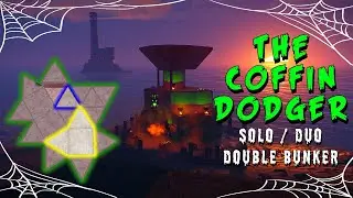 The COFFIN DODGER - The BEST SOLO / DUO Bunker Base - RUST Base Design 2023