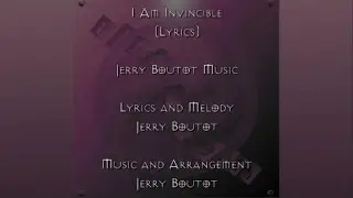I Am Invincible (Life and Death) Lyrics Only