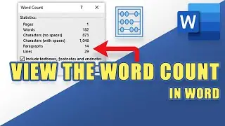 How to Check the WORD COUNT in Word (Easily!)
