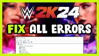 FIX WWE 2K24 Crashing, Freezing, Not Launching, Stuck & Black Screen