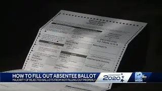 Absentee ballot: How to fill it out