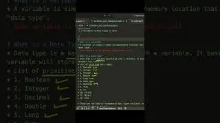 What is a data type in Apex? 